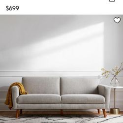 West Elm loveseat