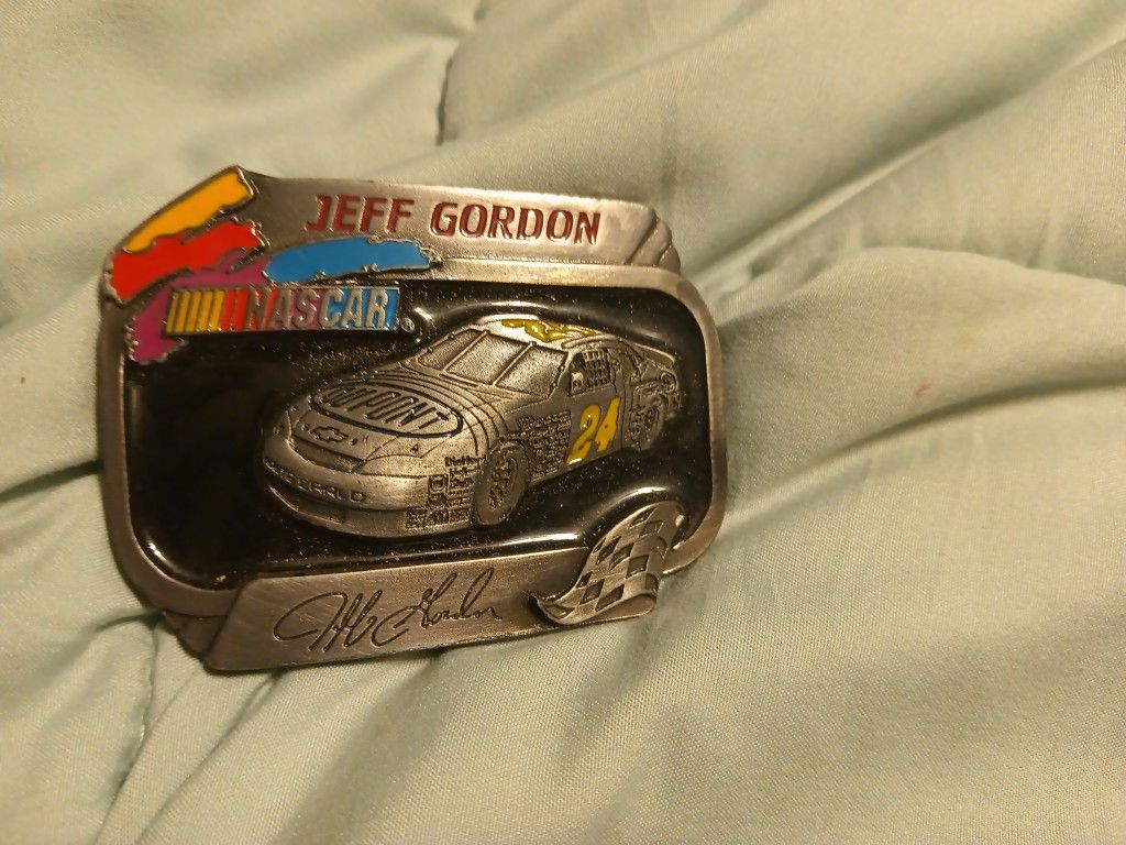 Jeff Gordon Belt Buckle