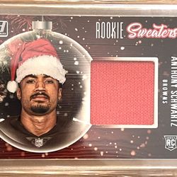 2021 Panini Rookie Sweaters Anthony SCHWARTZ