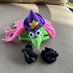 HALLOWEEN Small Dog Witch Costume 