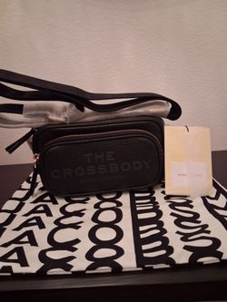 The Crossbody  Marc Jacobs Leather Bag  dark brown