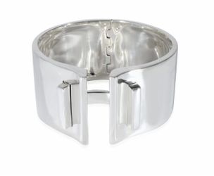 Tiffany & Co. Sterling Silver925 Italy Wide Cuff Bracelet”.