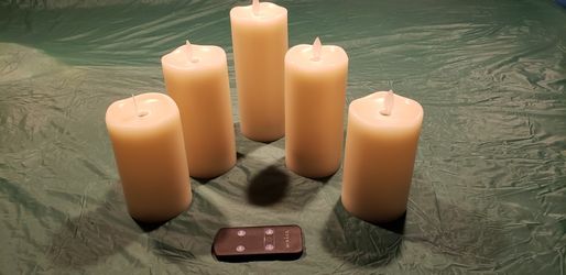 LED Candles - Battery Operated With Remote