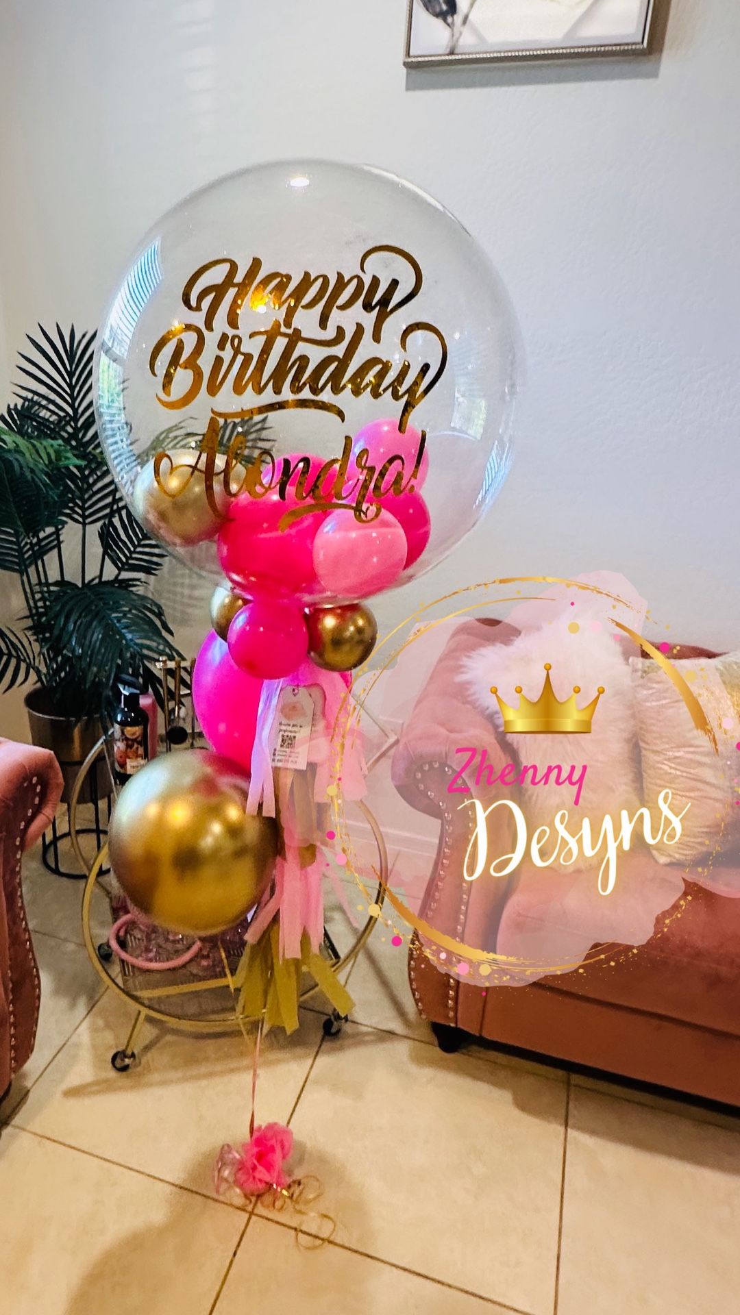 Globos Burbujas Personalizadas Con Helio / Aire !