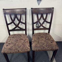 Set of 2 Dining Room Chairs