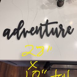 Adventure Wall Decor