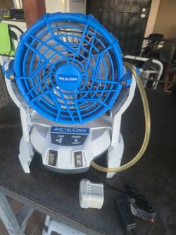 Bucket misting fan