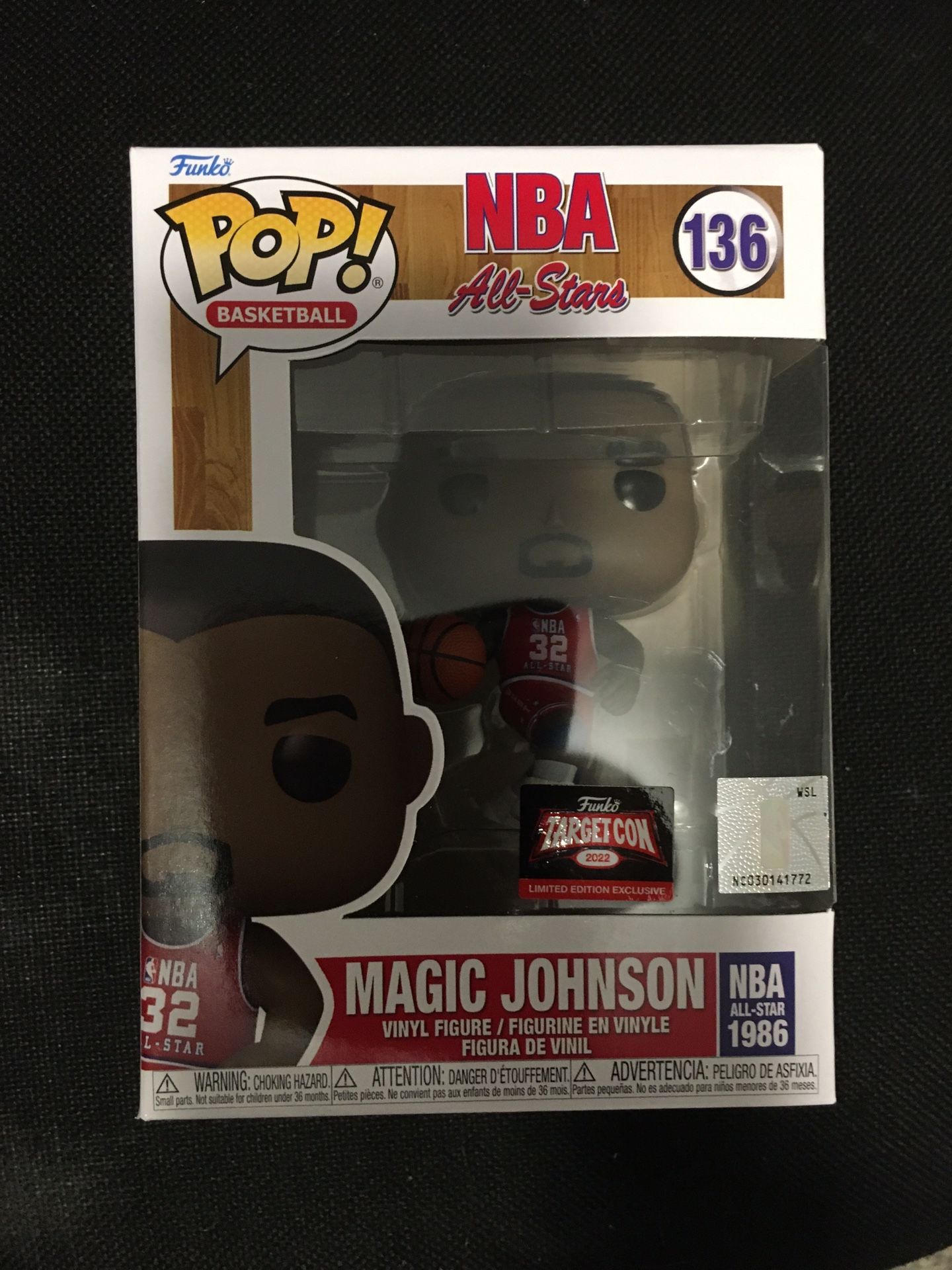 Magic Johnson #136 Funko Pop NBA ALL-Stars