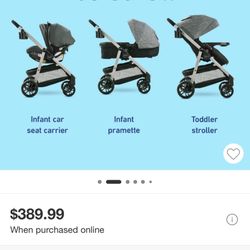 graco modes pramette travel system