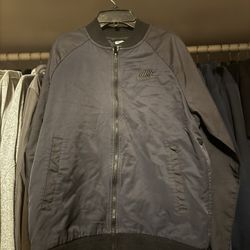 Nike Black Bomber Jacket 
