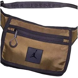 Nike Air Jordan crossbody belt bag olive green new no tag