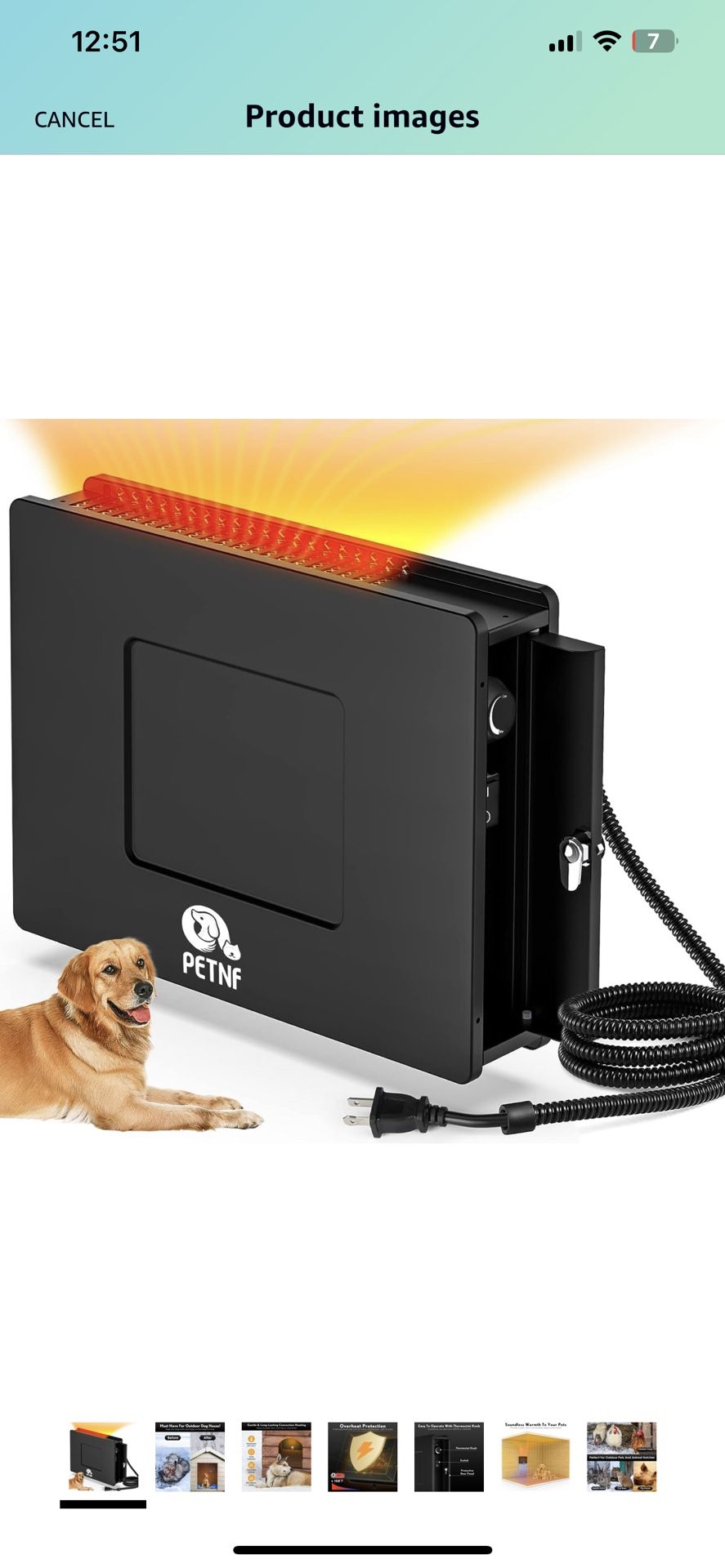 Dog House Heater Plus More