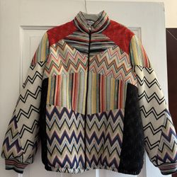 Missoni Kids Silk Bomber Jacket
