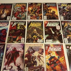 Lot of the Mighty Avengers, Black Widow, X-Men Marvel Comics