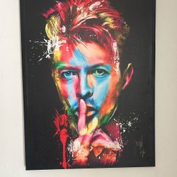 David Bowie Canvas Print  - 31 X 24 