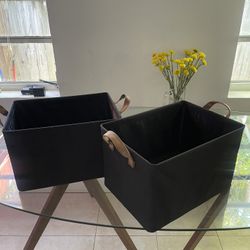  2 Organizer Storage Bins