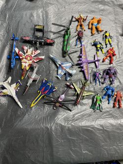 Marvel DIECAST planes And Mini Figures