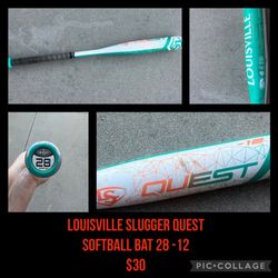 Louisville Slugger Quest Softball Bat