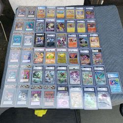 Pokémon & Yu-Gi-Oh Cards READ WITH ME. $80! Per 1 Card. OR 10 Cards for $650! OR all 50 PSA CGC BECKETT TAG $3000! Cash. Or trade & cash