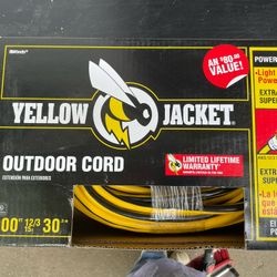 100 ft. Extension Cord 12 Gauge 