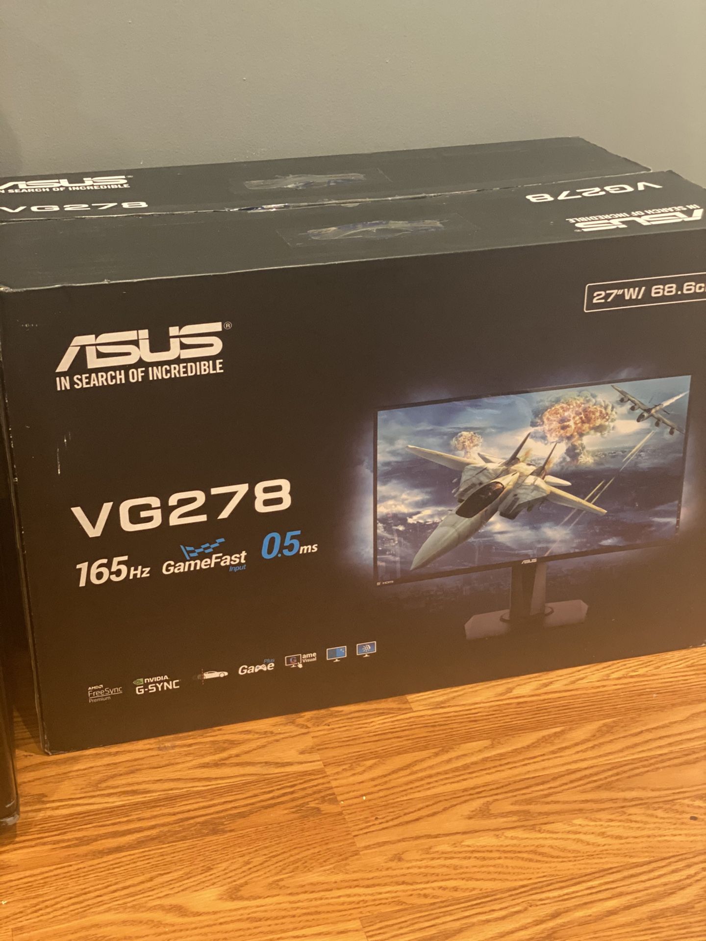 Brand New Asus VG278 Gaming Monitor