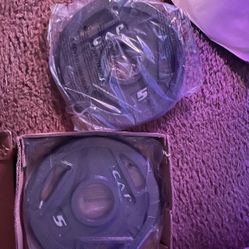 Cap 2x 5lb Olympic Weights 