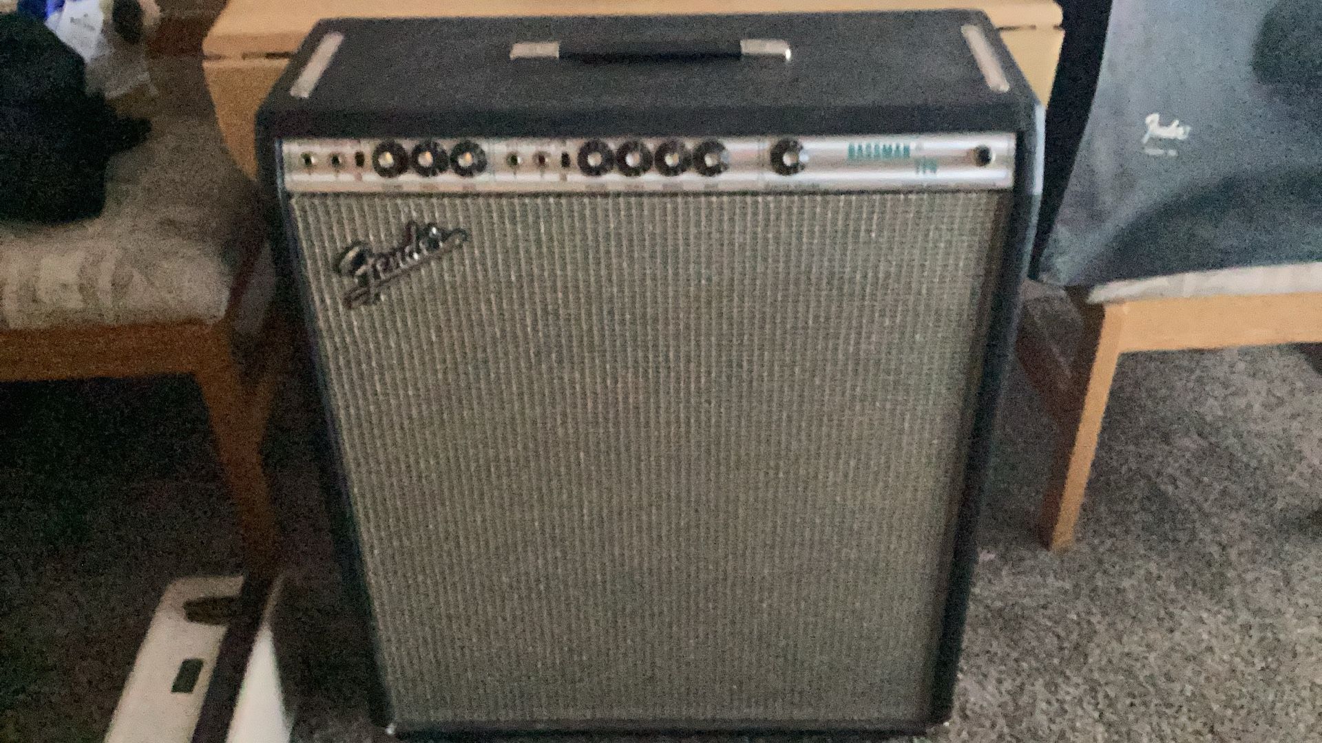 Fender Bassman With Cover