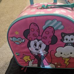 Minnie Mouse kids travel luggage