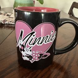16 oz Ceramic Coffee Mug, Heart Minnie by Jerry Leigh