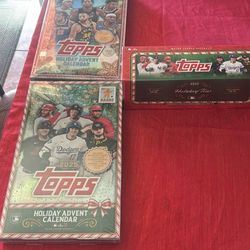 3 Sealed Boxes Advent Calendar And 3 Tins 