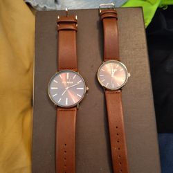 Men  And Women Couples Steve Madden Watches Like New