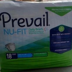 Prevail Adult Diapers Size Large