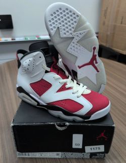 Air Jordan's 6 Carmines