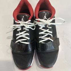 Nike Air Jordan 14 2011 BCT Low 429505-010 Black/Red Sneakers Shoes Men's Size 10.5