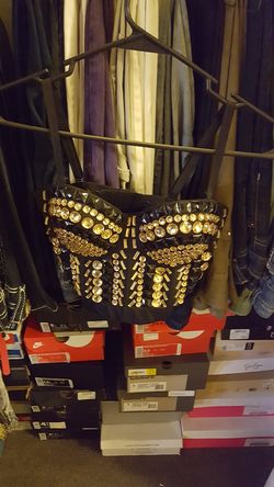 Black & Gold Corset