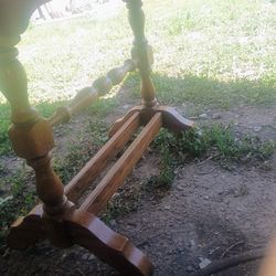Oak Folding Table
