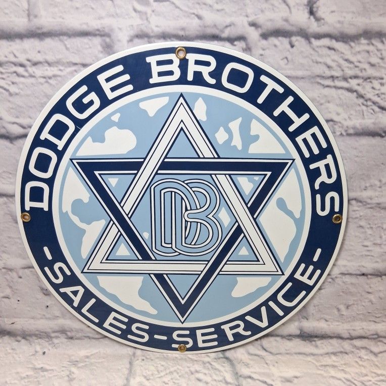 DODGE BROTHERS PORCELAIN SIGN