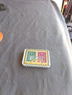2 pack bicycle playing cards with case for sale