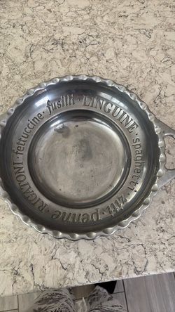 Lennox Pasta Serving Bowl with Engraved Pasta Names