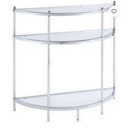 Glass Console Table 