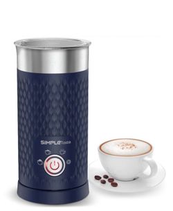 SIMPLETASTE Milk Frother, 4-In-1 Electric Milk Steamer