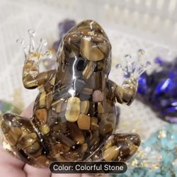 Glass Frog Sculpture 