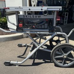 Skil 10 in. Heavy Duty Worm Drive Table Saw with Stand