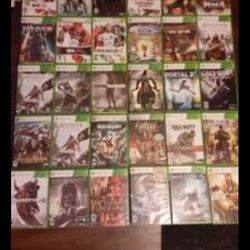 Xbox 360 Console 89 Game Collection Bundle