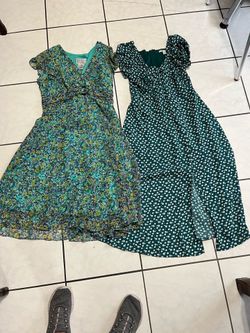 Two very pretty and elegant dresses for young ladies; see the photos for sizes