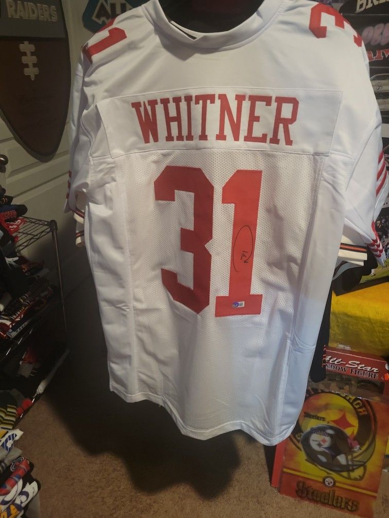Donte Whitner Autographed Jersey 