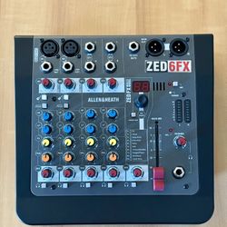 Allen & Heath ZED-6FX 4-channel Mixer with Effects