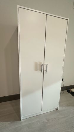 IKEA KLEPPSTAD Wardrobe with 2 doors, white