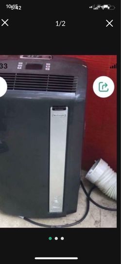 Delonghi 12000 BTU Air Conditioner Tube Window Kit N Remote Control Tested Works Perfectly when you come ill fully test it for you