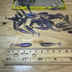 🎣 High Quality Soft Bait Lures – 50pcs 🎣